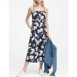 Banana Republic Linen/Cotton blend Wide-Leg jumpsuit